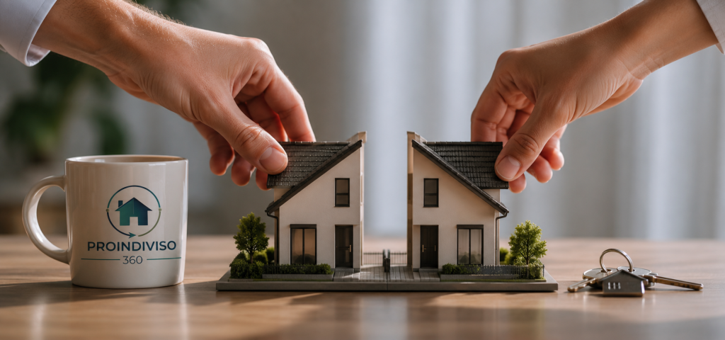 Vender parte de una casa